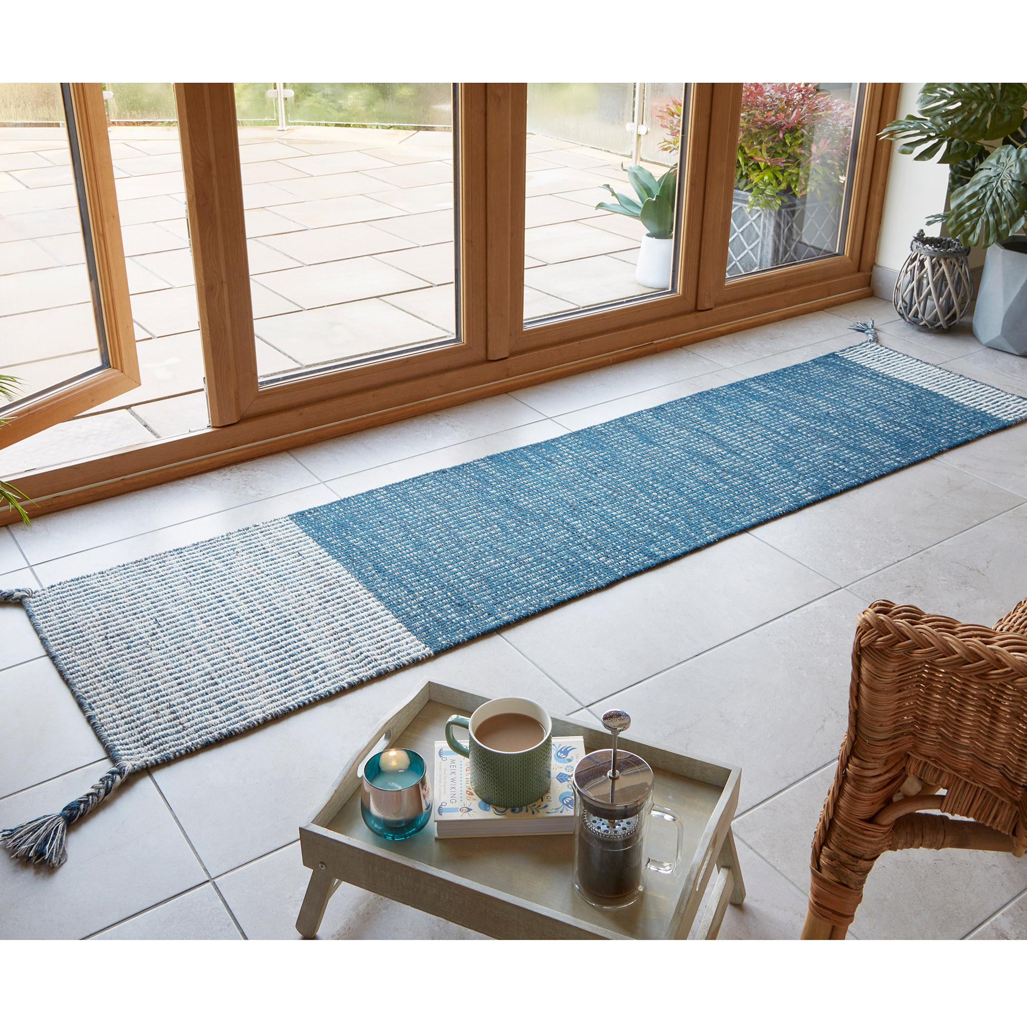 Gångmatta Flair Rugs Indira Runner 60x200 Ull
