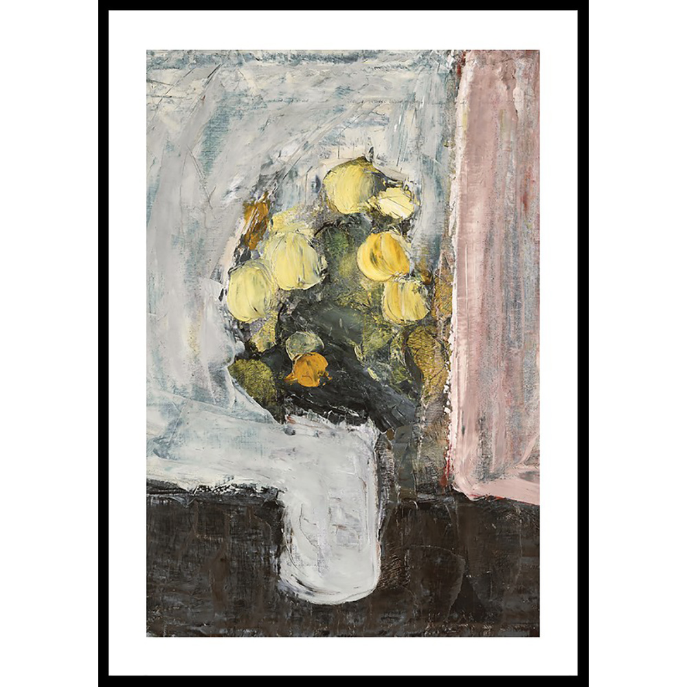 Poster Gallerix Opstilling Med Gule Blomster By Immanuel Ibsen