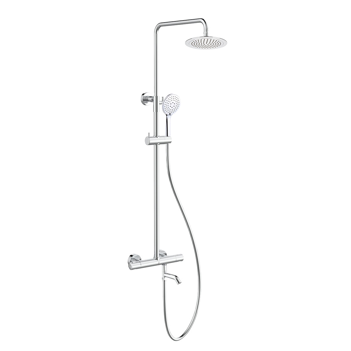 Takduschset Bathlife Brusa med Fylla Pip