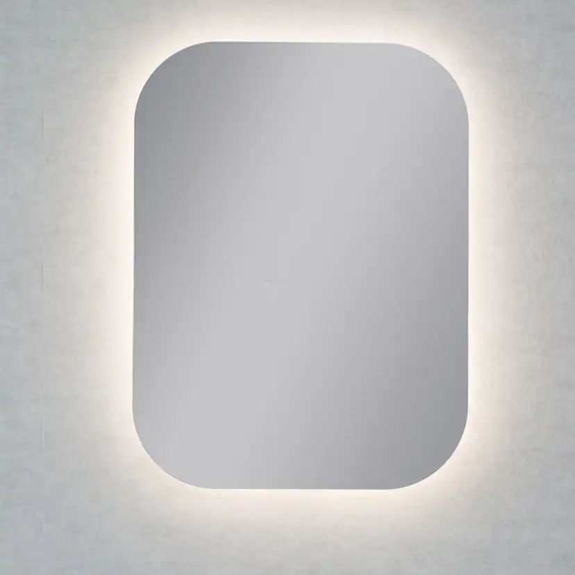 Spegel Vidi Liso med LED-belysning