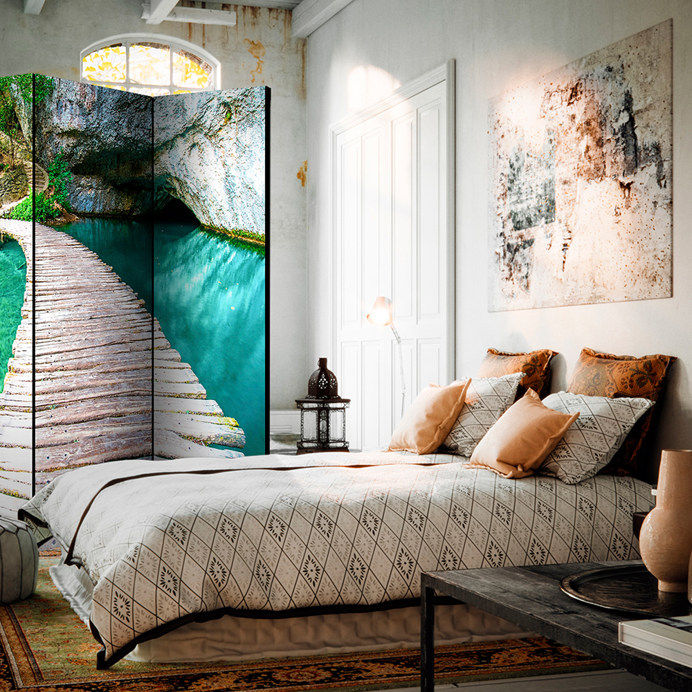 Rumsavdelare Skärmvägg Arkiio Emerald Lake 135x172 cm