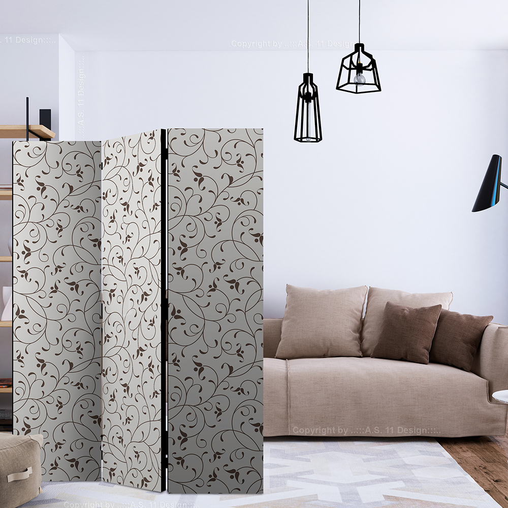 Rumsavdelare Skärmvägg Arkiio Black Twigs 135x172 cm