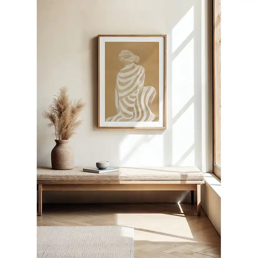 Poster Gallerix Femina Aquarelle