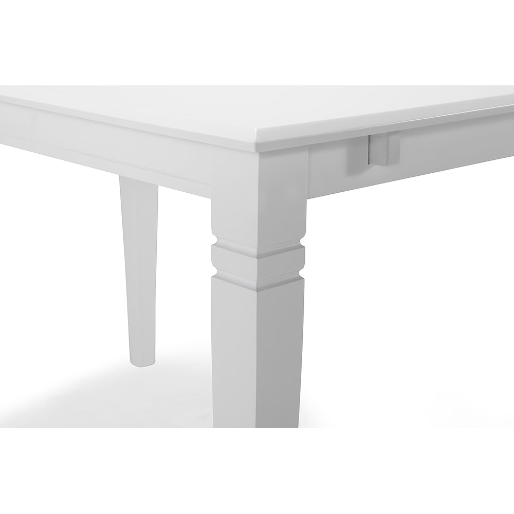 Matbord In Living Hartford Vit 120 cm