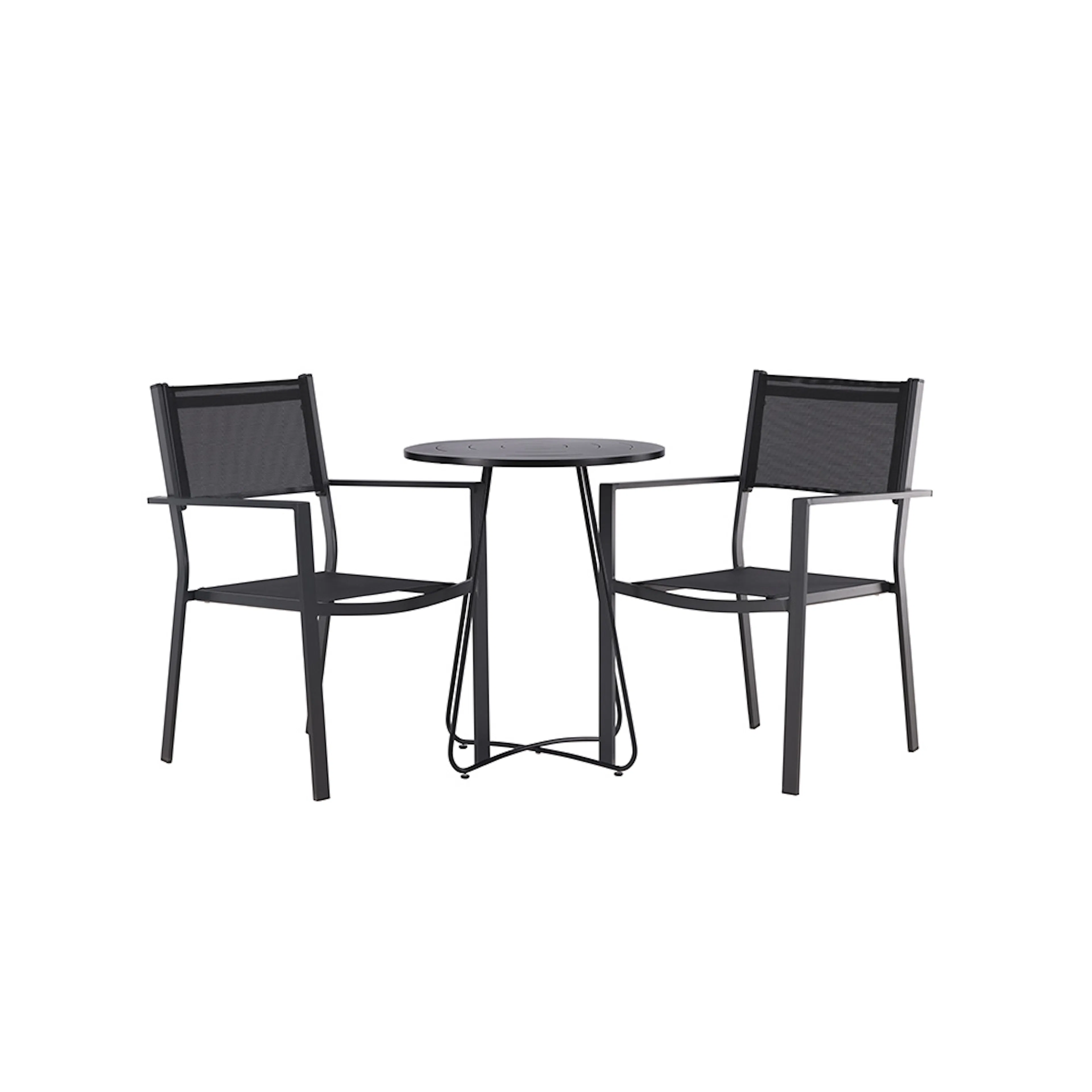 Cafégrupp Venture Home Bacong Bord med 2 Copacabana Stolar