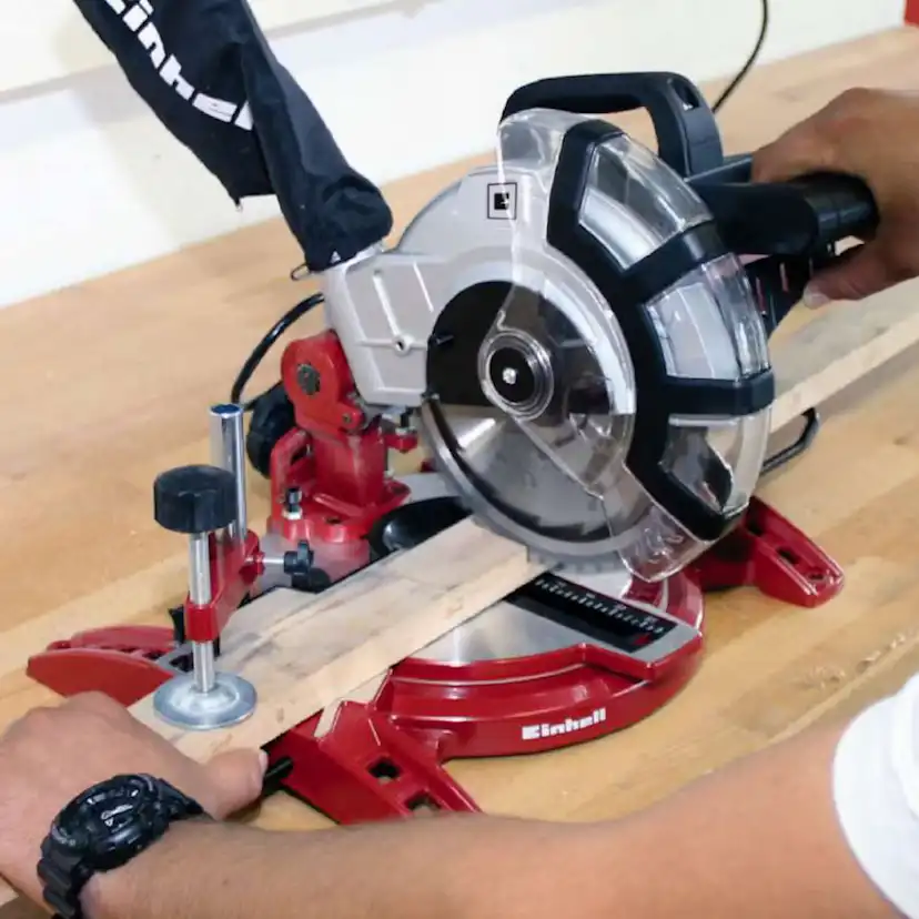 Kap- och Gersåg Einhell TH-MS 2112 Inkl. Sågbänk