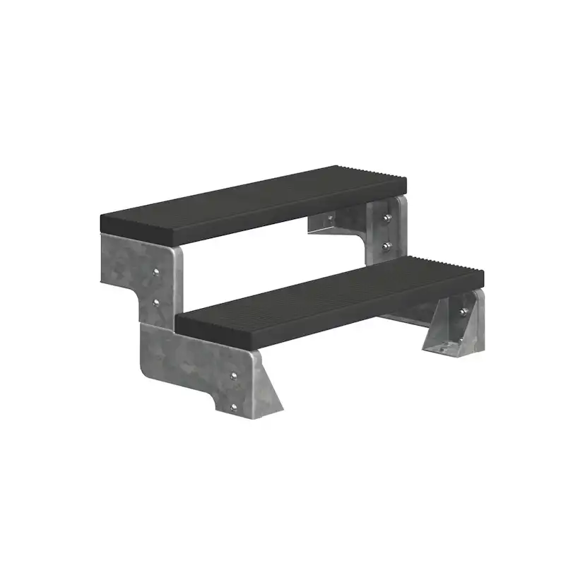 Trädgårdstrappa Dolle Gardentop Trimax utan Räcke