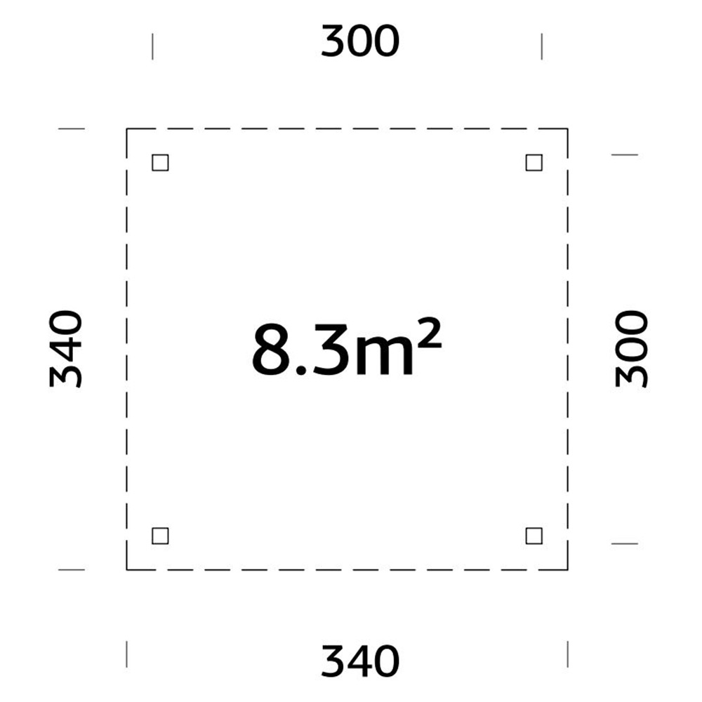 Uterum Palmako Lenna 8,3 m2