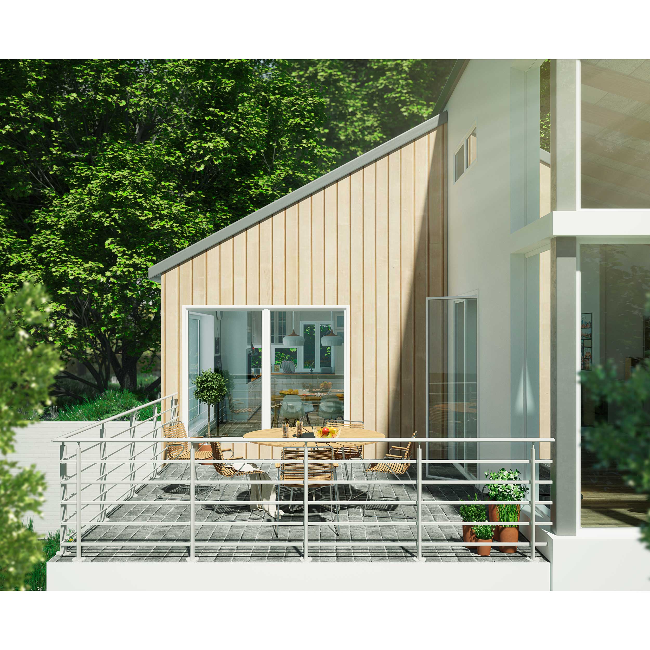 Räcke Dolle Pure Golvmonterat