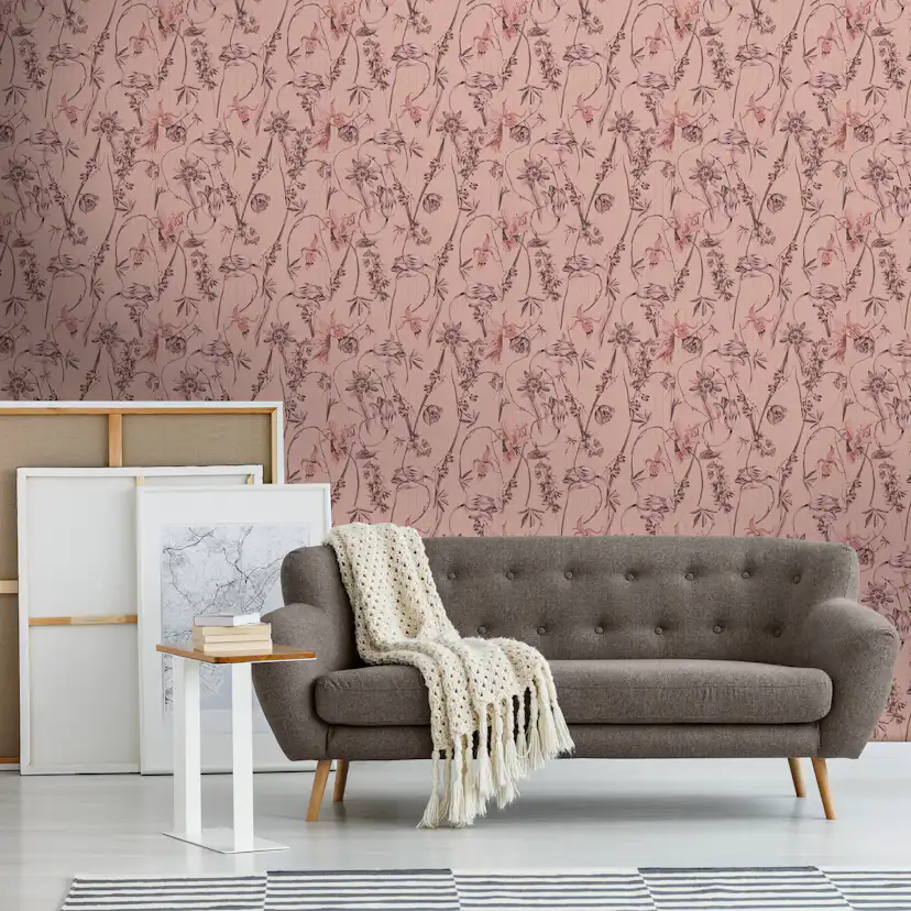 Tapet Superfresco Easy Nadine Old Pink Rosa