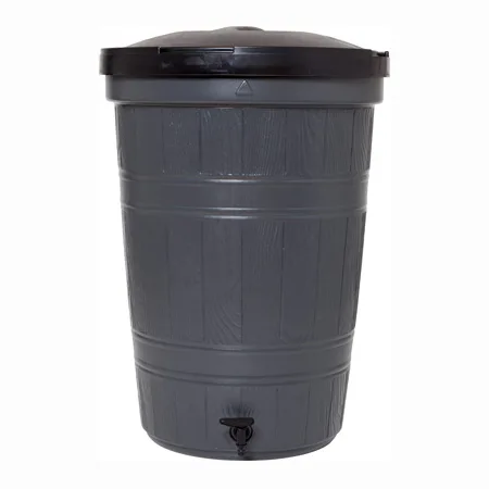 Regntunna Greenline 200 l grå