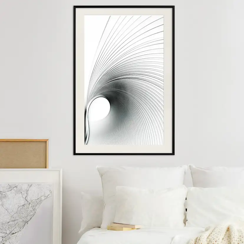 Poster Artgeist Affisch Time Curve