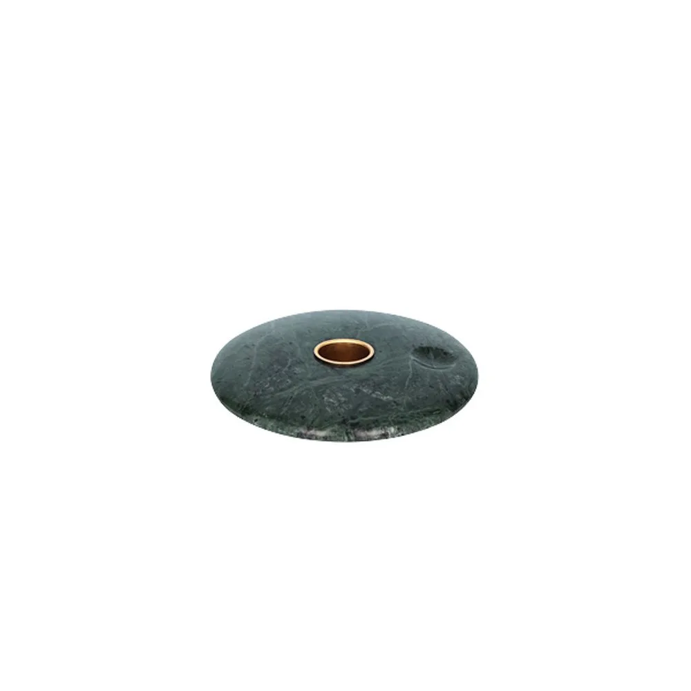 UYUNI Chamber Ljusstake Marmor 11,6x2 cm Grön Grön
