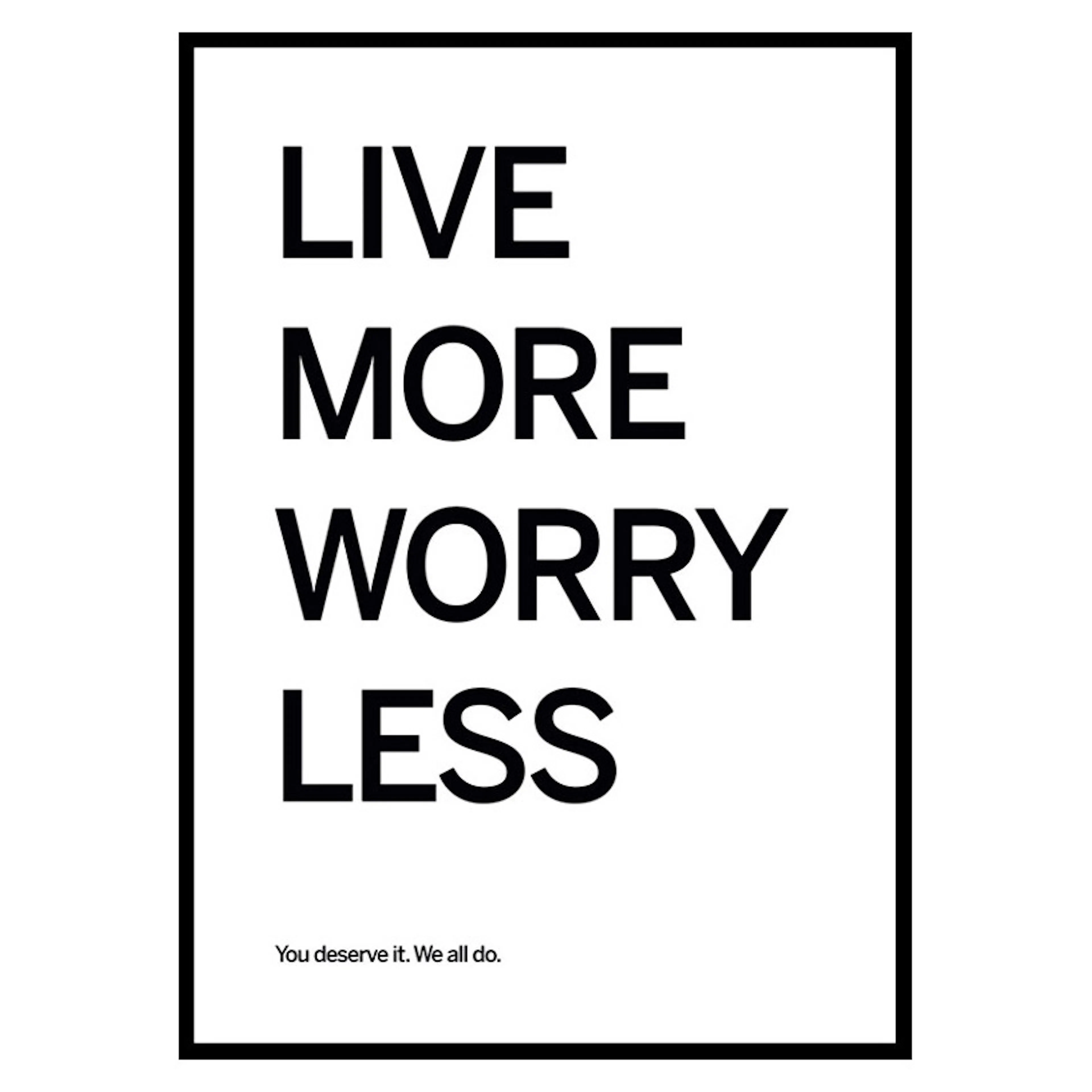 Poster Gallerix Live More