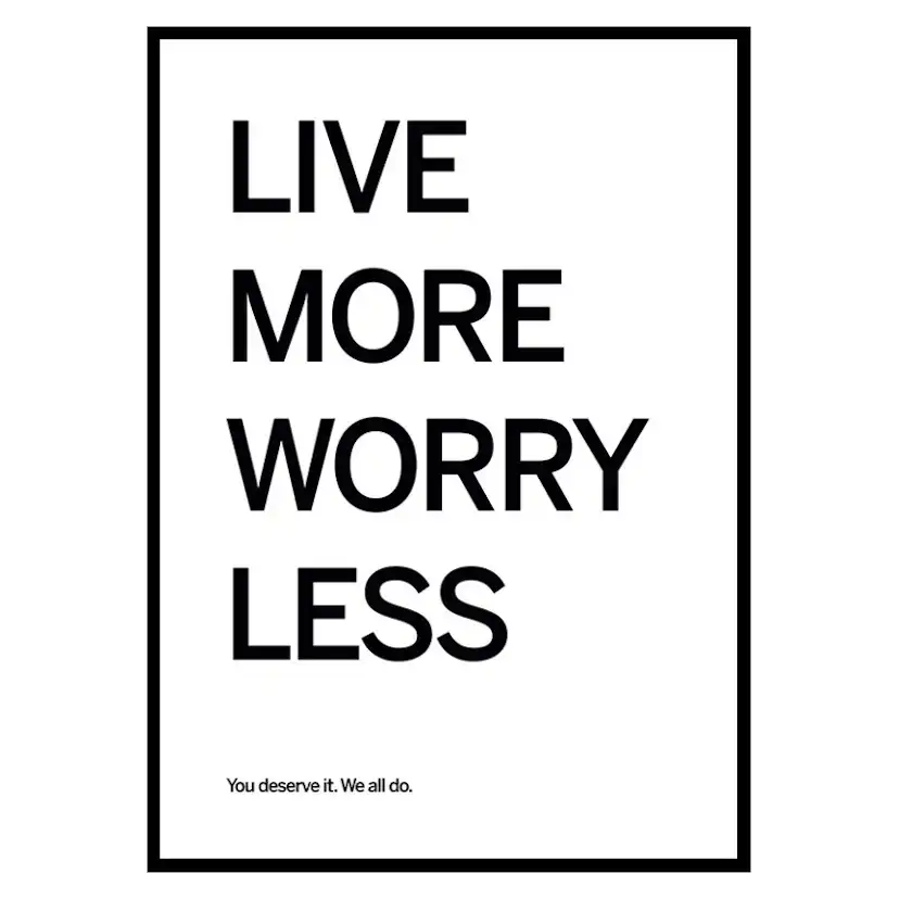 Poster Gallerix Live More