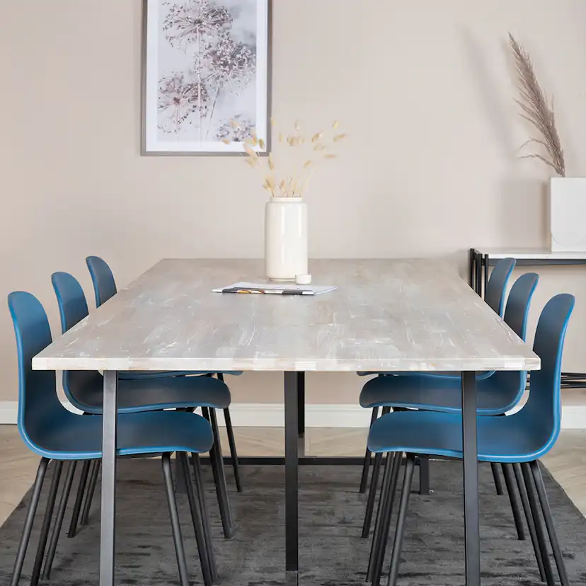 Matgrupp Venture Home Jenni med 6 Ardi Stolar