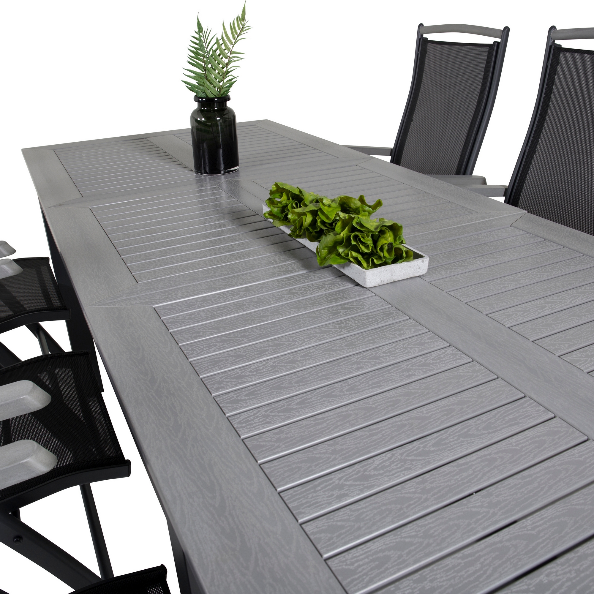 Matgrupp Venture Home Aleyna 160/240 med 6 Stolar