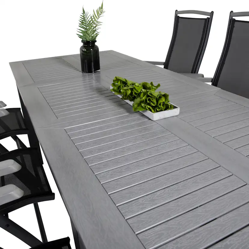 Matgrupp Venture Home Aleyna 160/240 med 6 Stolar