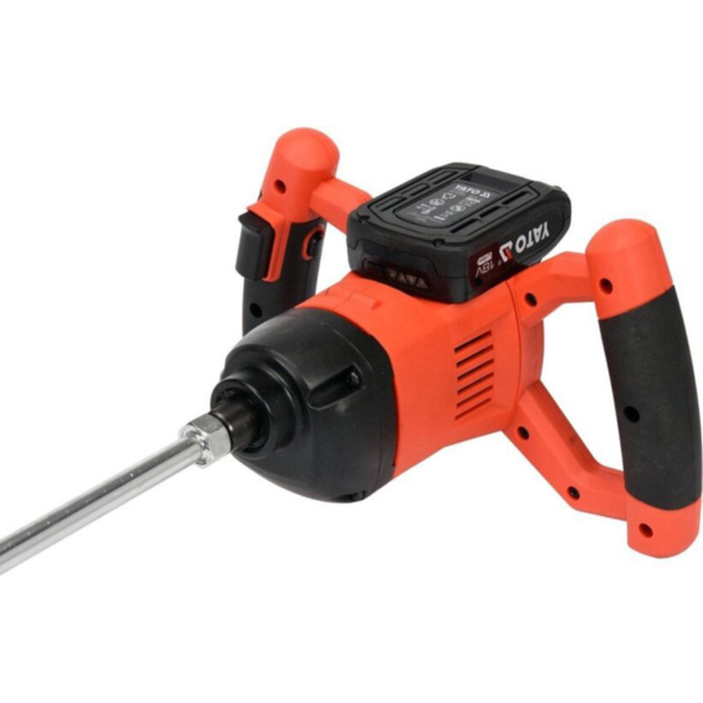 Blandare Yato Pro Batteridriven 18V 2,0 Ah, M14