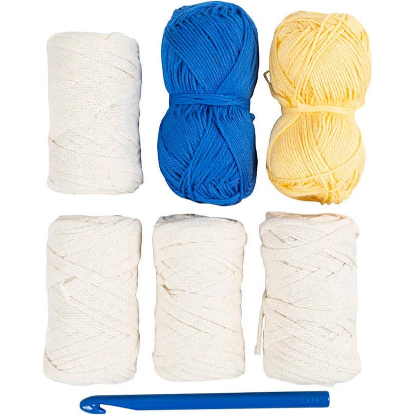 DIY-kit Creativ Company Virkning Grov Fiskarhatt