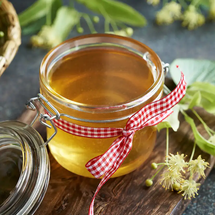 Högstamsträd Omnia Garden Skogslind Alléträd med Gröna Löv & Gulvit Blomning, 300-400 cm