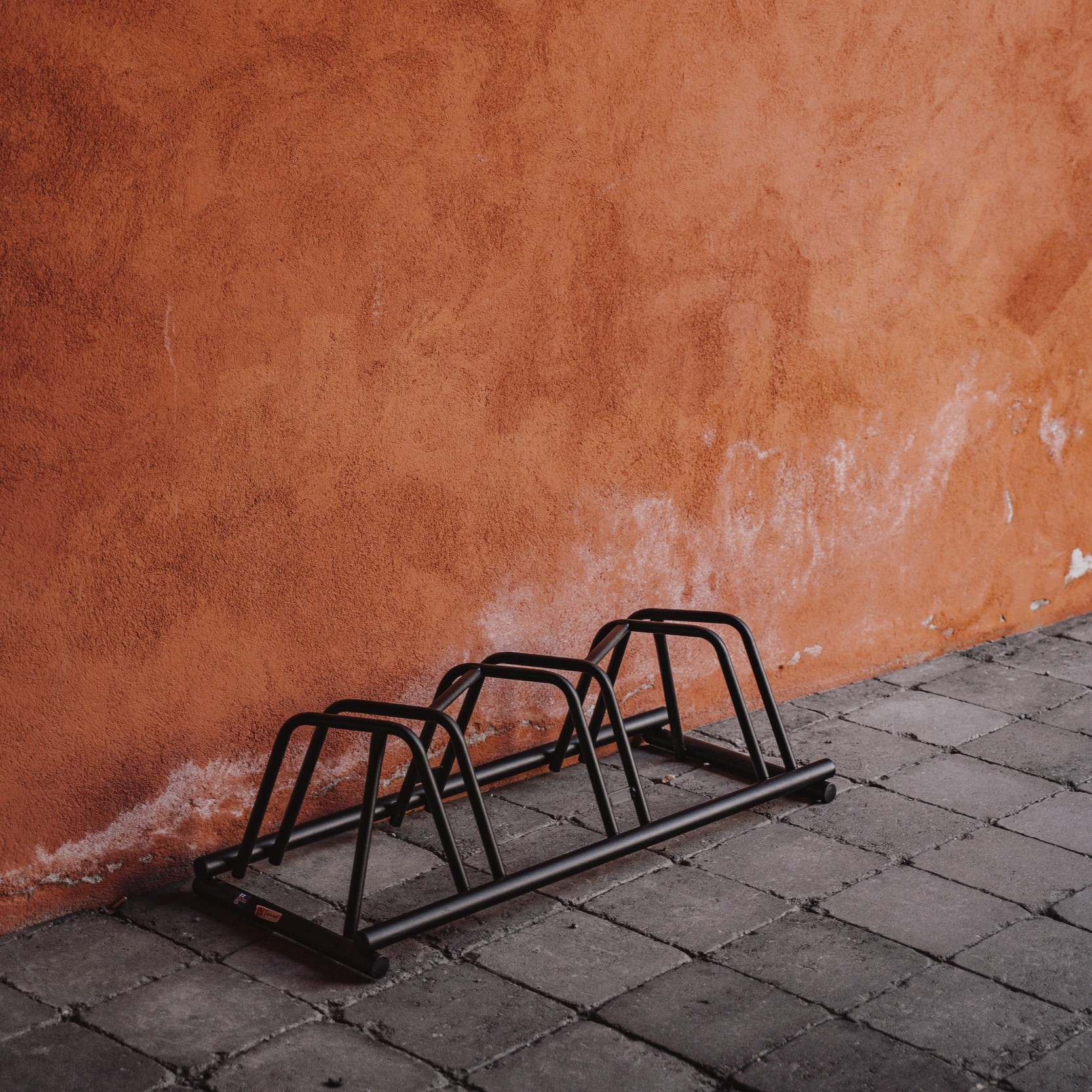 153 Cykelställ 3-platser. Svart Svart
