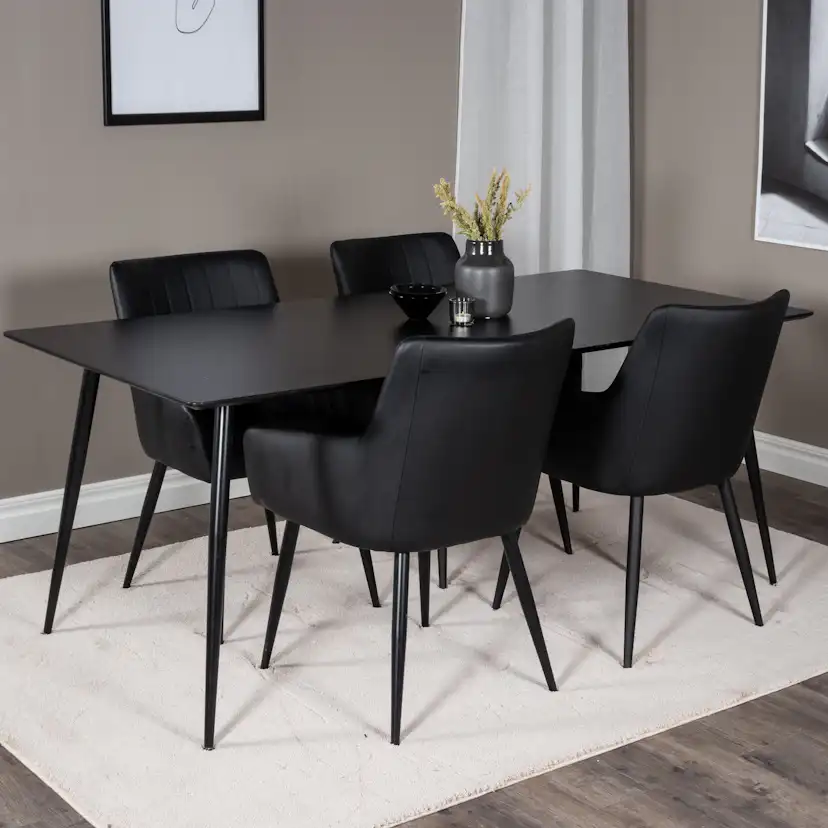Matgrupp Venture Home Silar med 4st Comfort Stolar