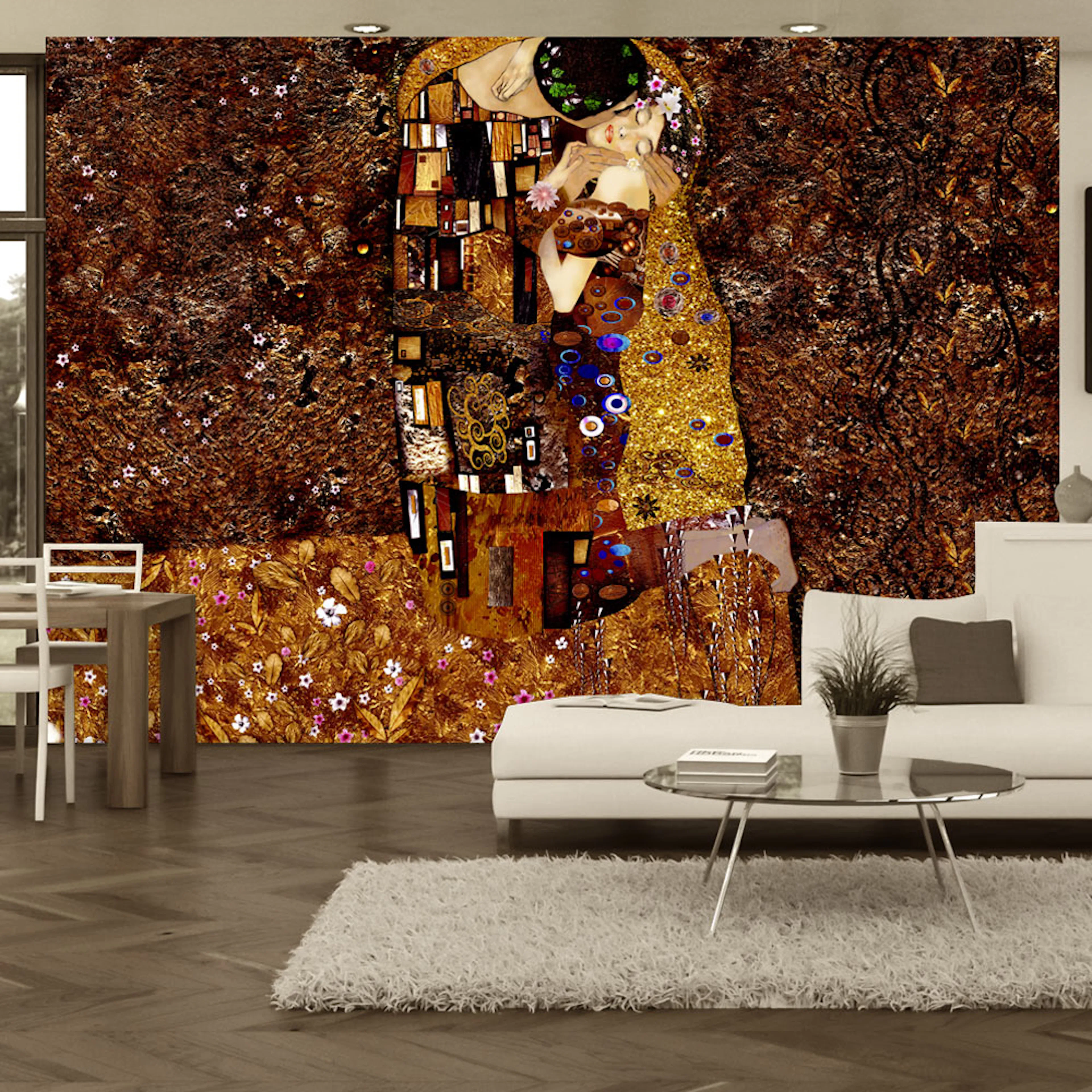 Fototapet Arkiio Klimt Inspiration Arkiio Image Of Love