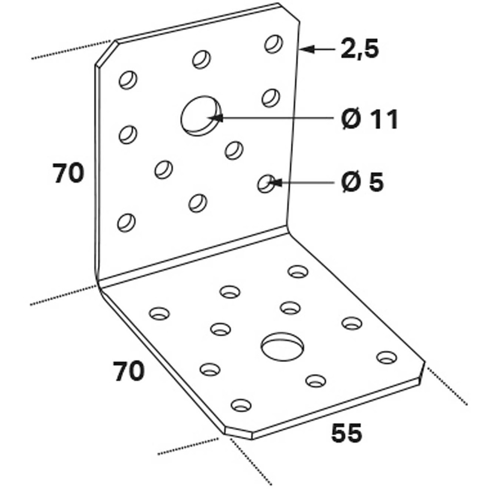 Vinkelbeslag FAST ABY UF