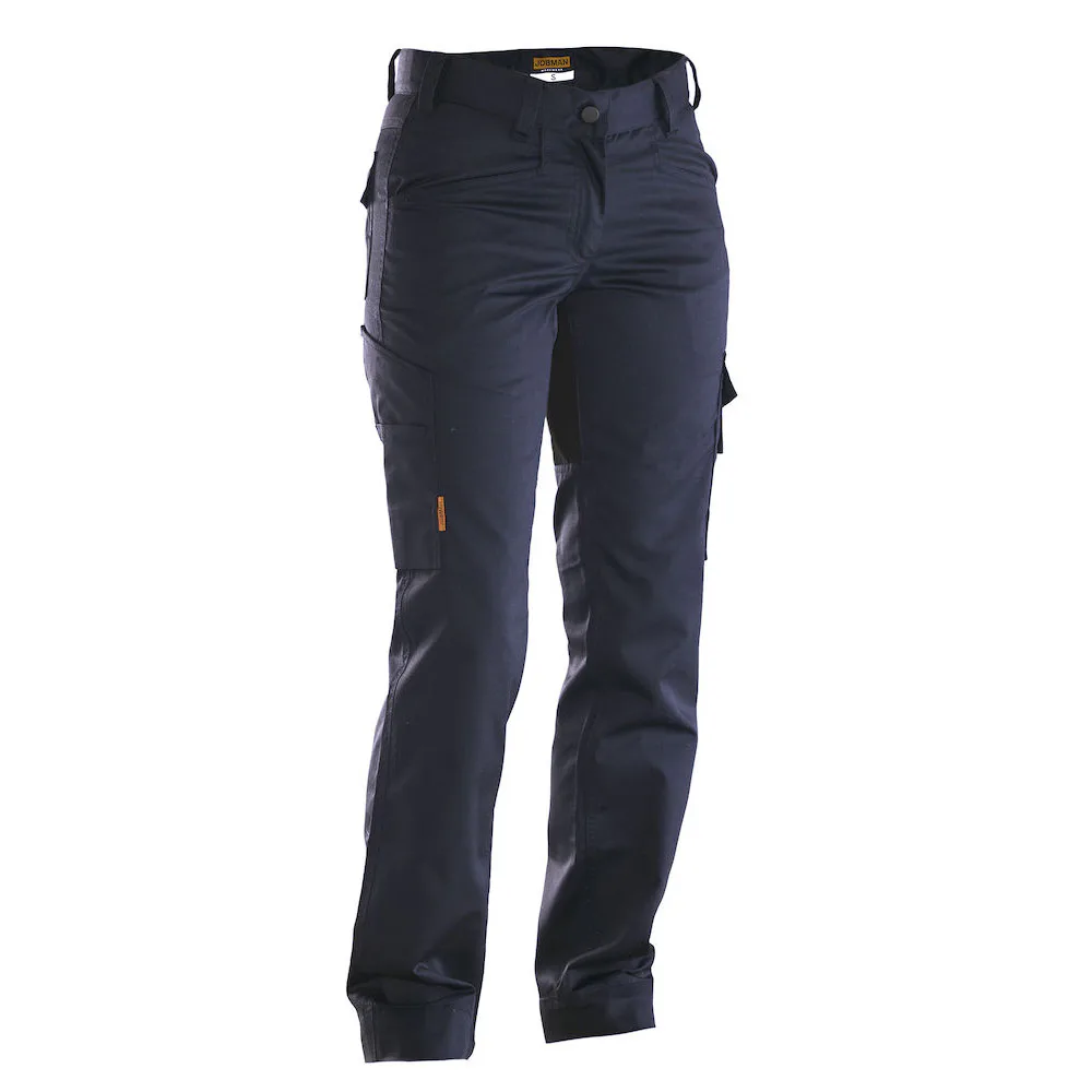 Servicebyxa Jobman Stretch Dam Marin/Svart 2316