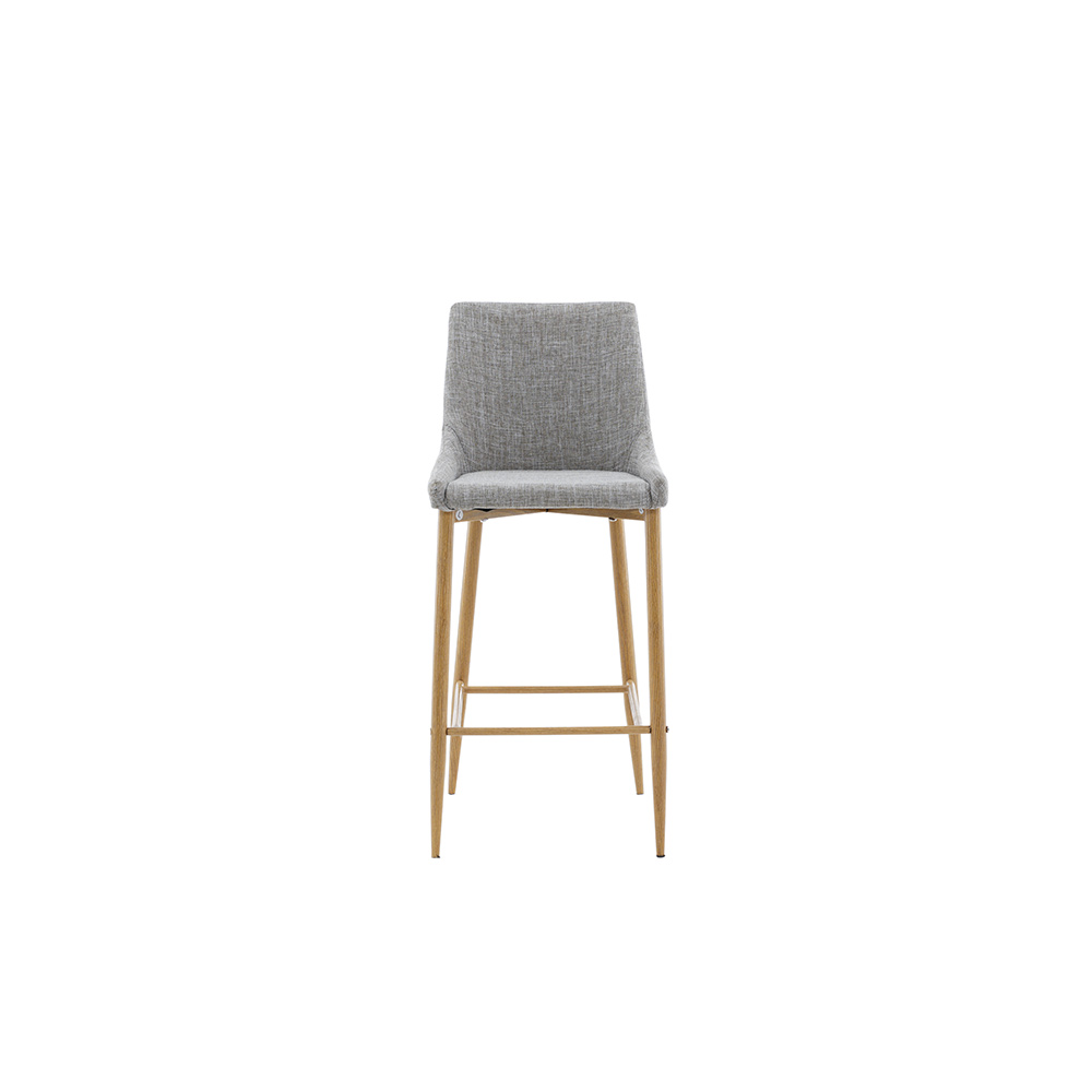 Plaza - Bar stool - Light grey Färg: Ljusgrå