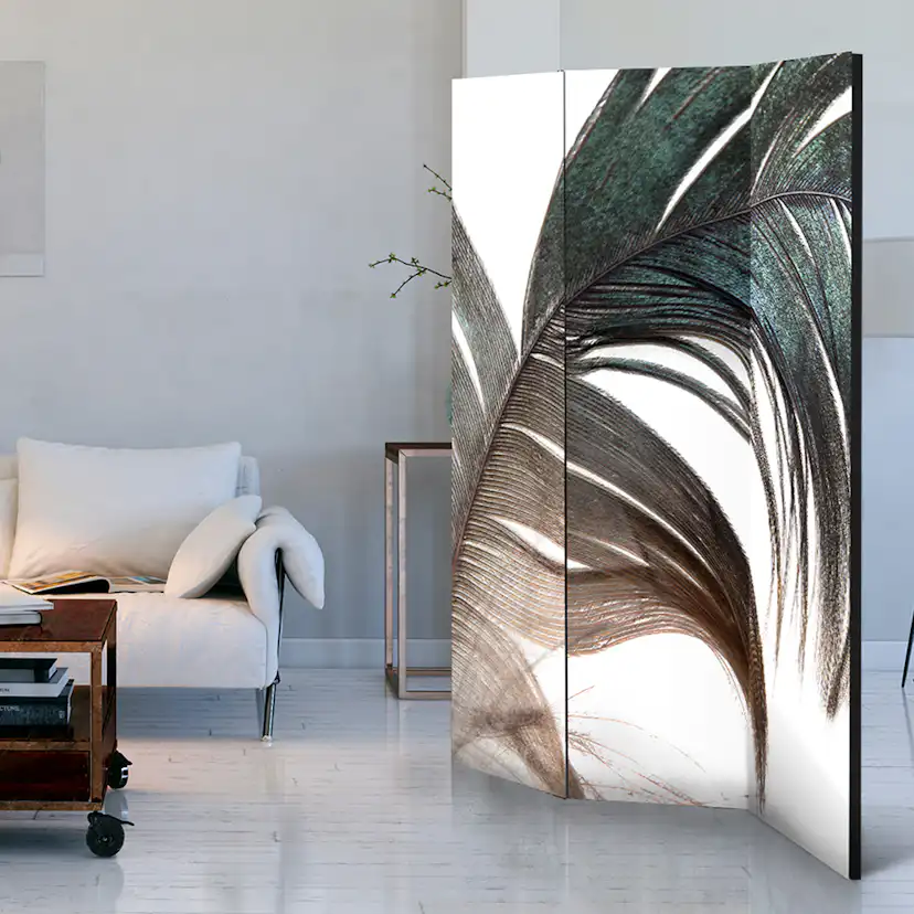 Rumsavdelare Skärmvägg Arkiio Beautiful Feather 135x172 cm