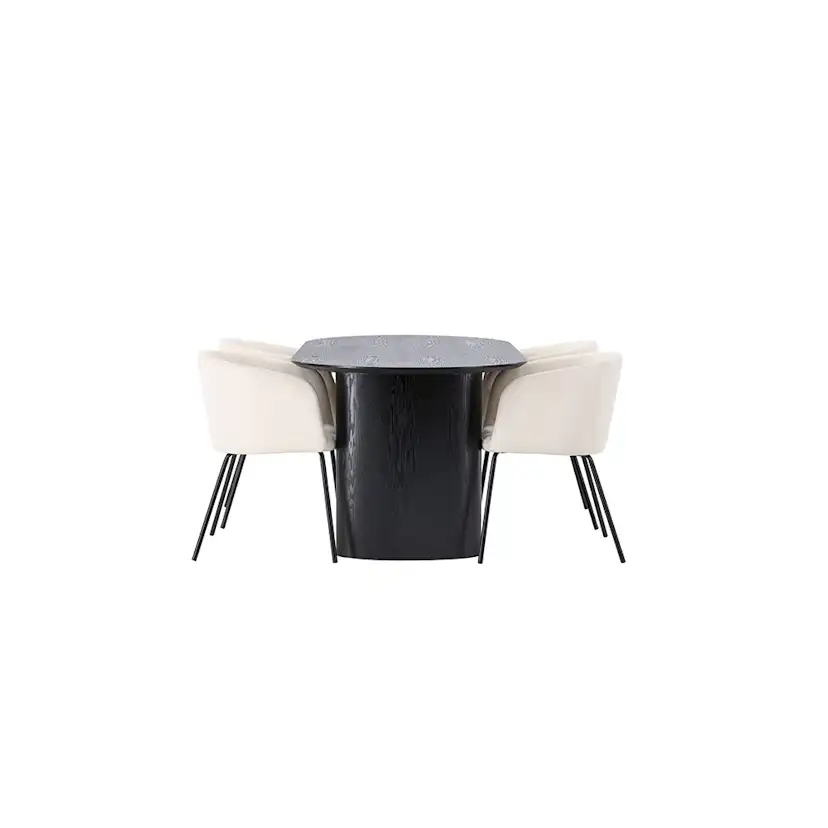 Matgrupp Venture Home Isolde med 4 st Berit stolar
