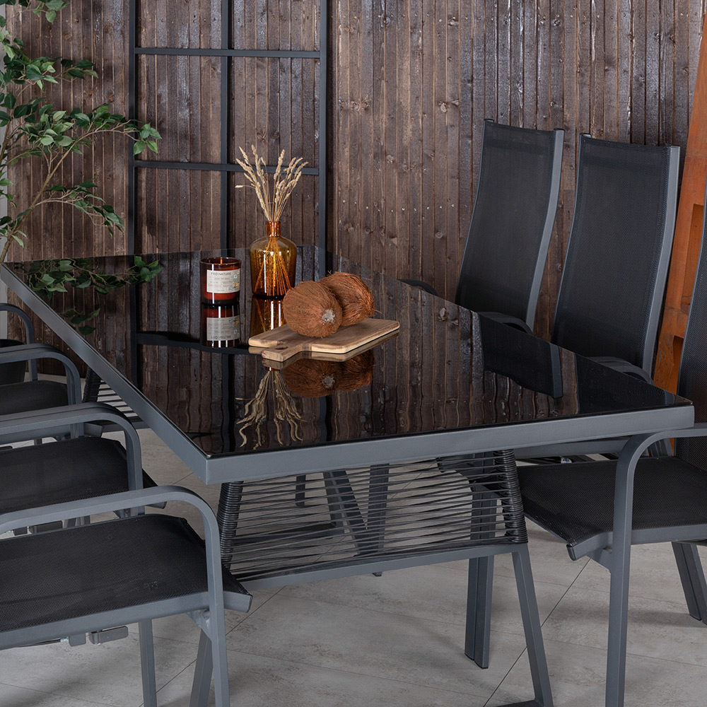 Spisegruppe Venture Home Douglas med 6 Copacabana Spisestoler
