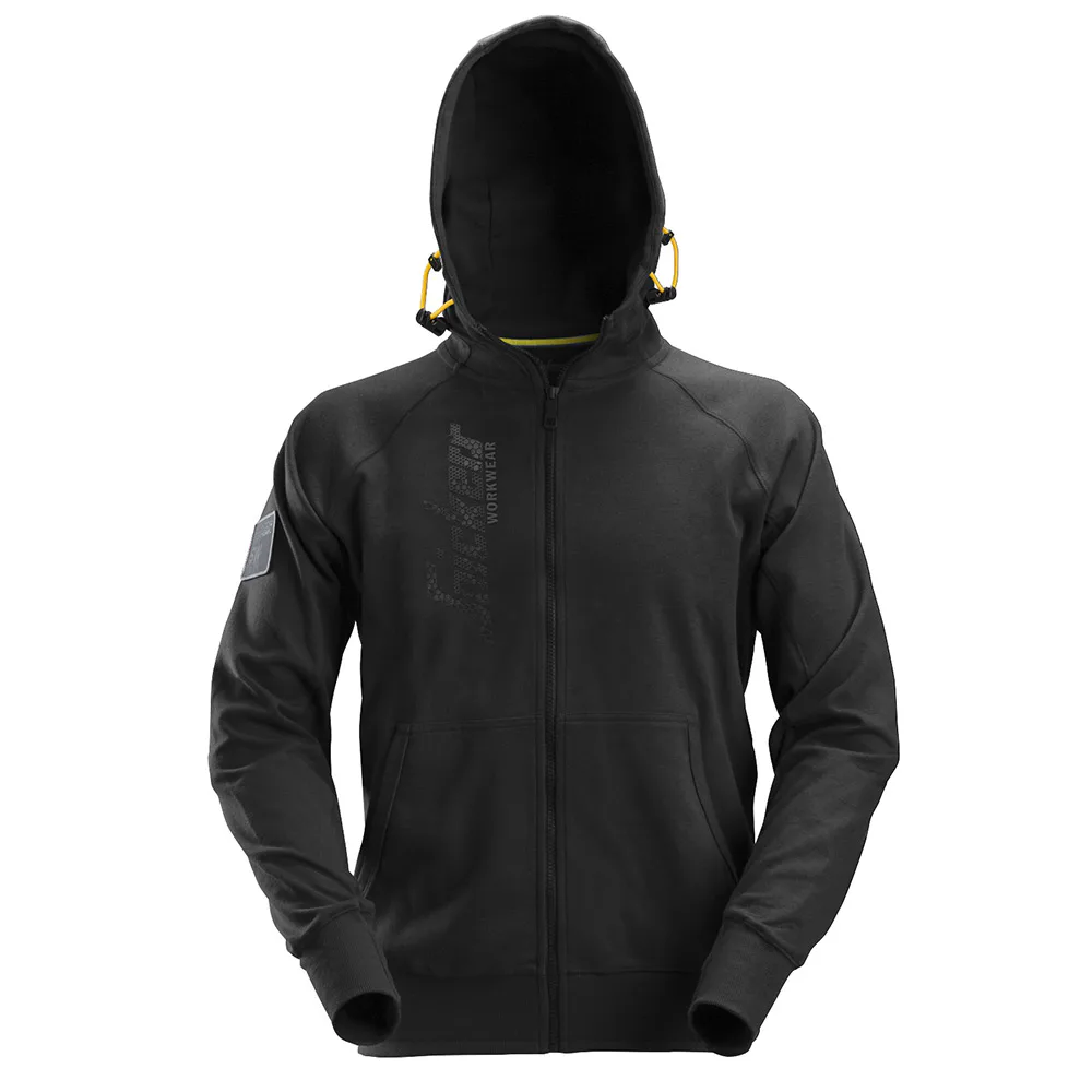Tröja Snickers Workwear Hoodie zip loggo