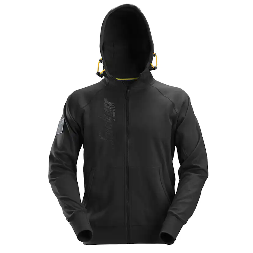 Tröja Snickers Workwear Hoodie zip loggo
