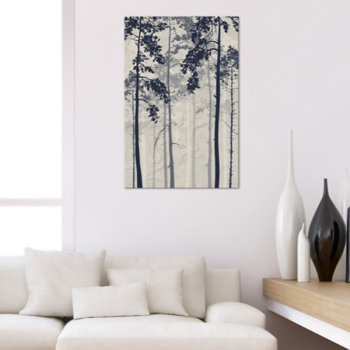 Tavla Arkiio Forest In Fog