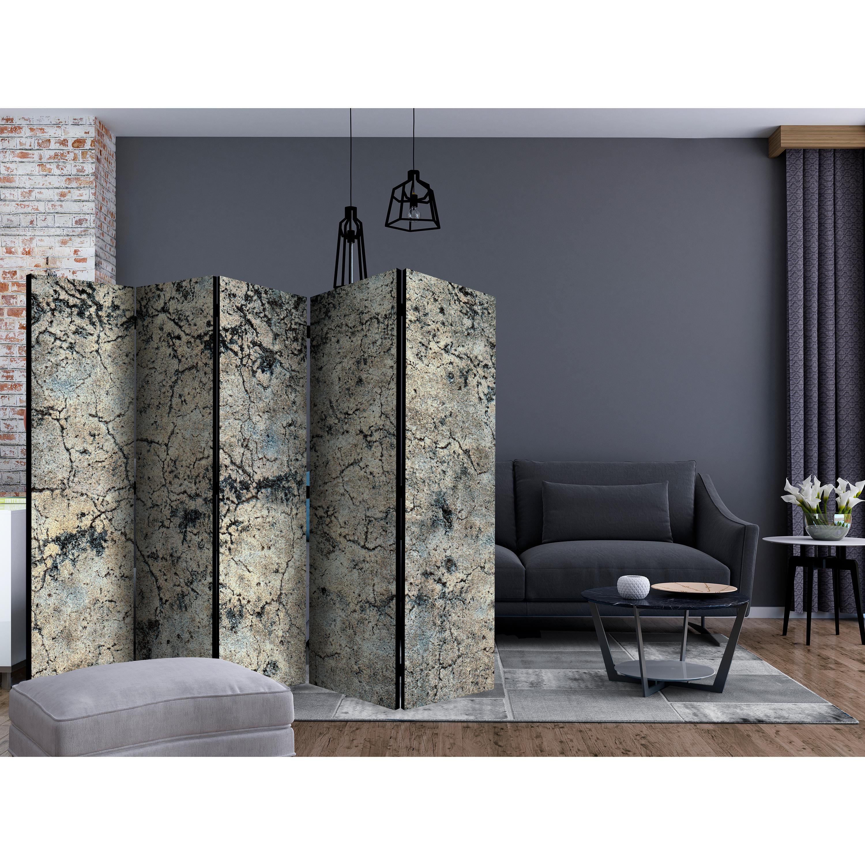 Rumsavdelare Arkiio Cracked Stone II 225x172 cm