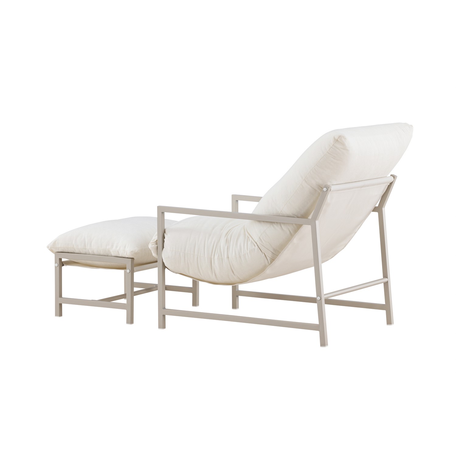 Corso Lounge Chair - Beige / Beige Beige