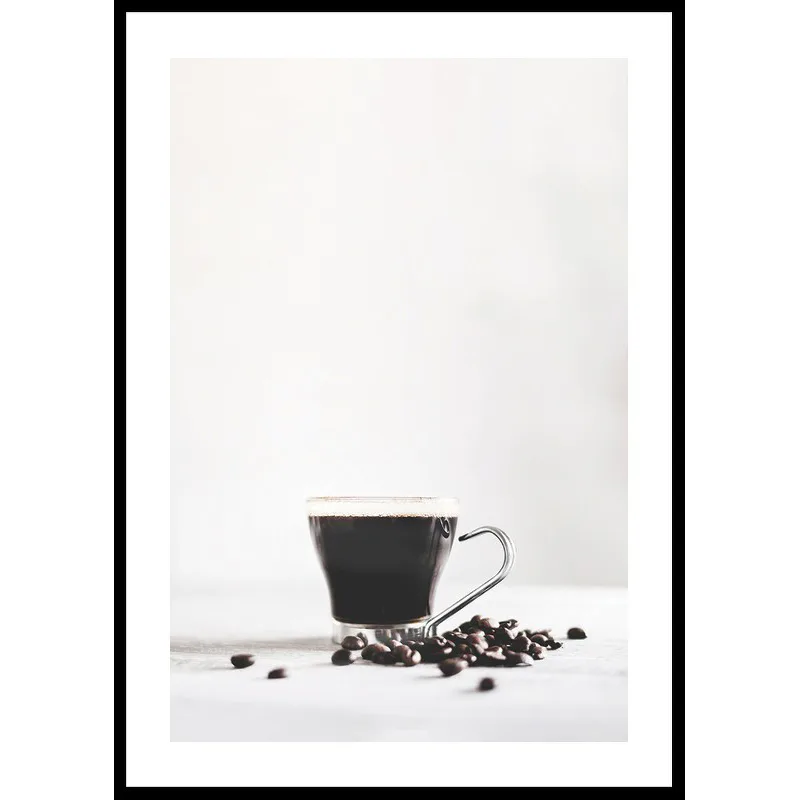 Poster Gallerix Coffee In Glass
