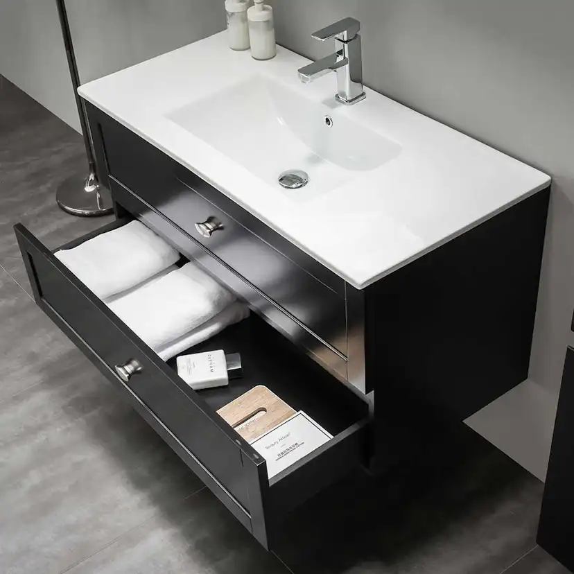 Tvättställsskåp Bathlife Salig Svart