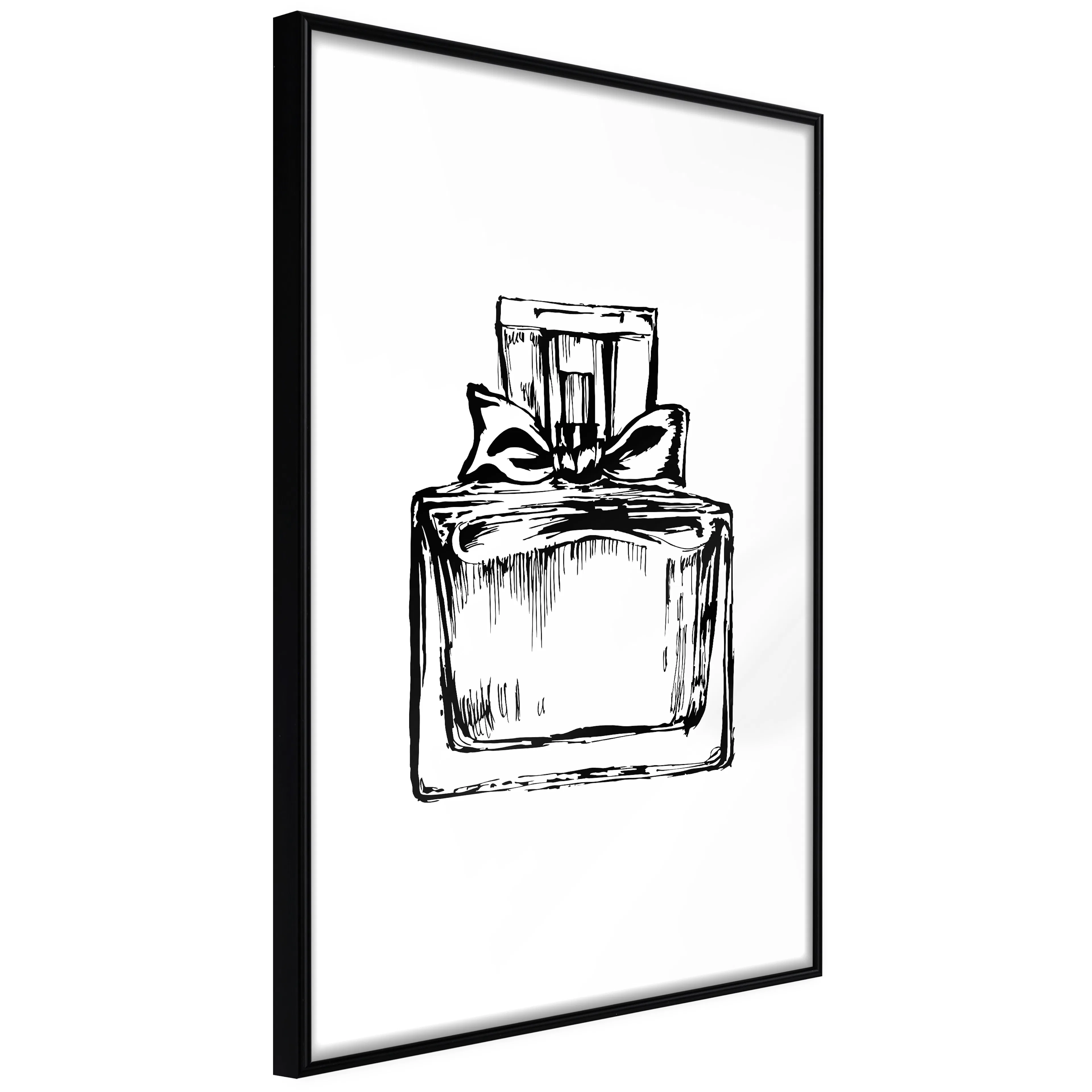 Affisch - Smell of Luxury [Poster] 40x60 Svart ram, 40x60 cm