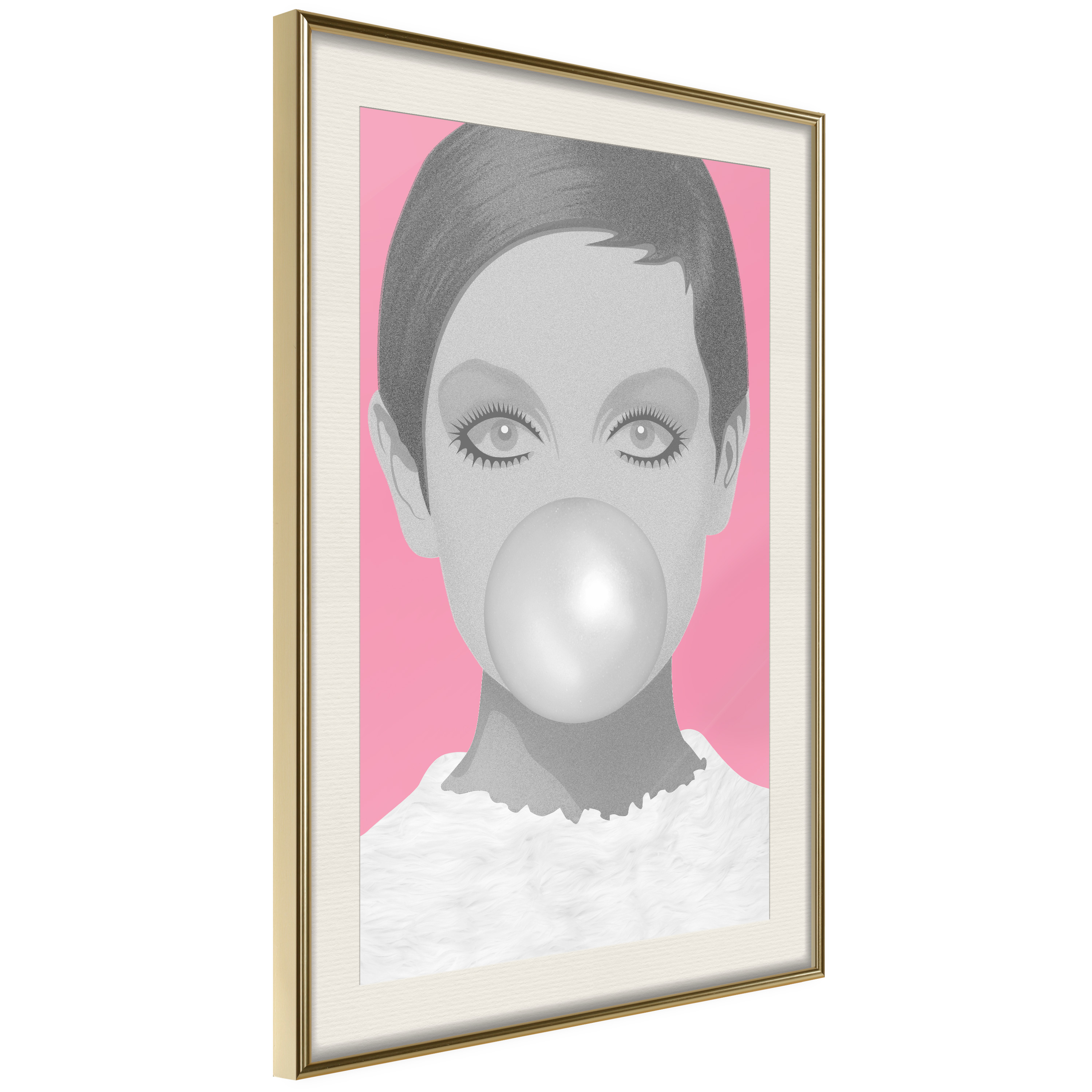 Poster Artgeist Affisch Bubble Gum