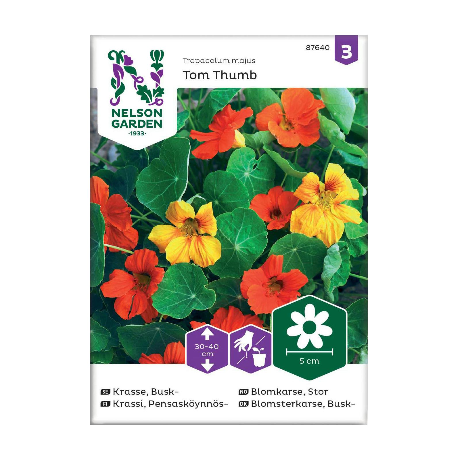 Frö Buskkrasse Nelson Garden Tom Thumb Mix