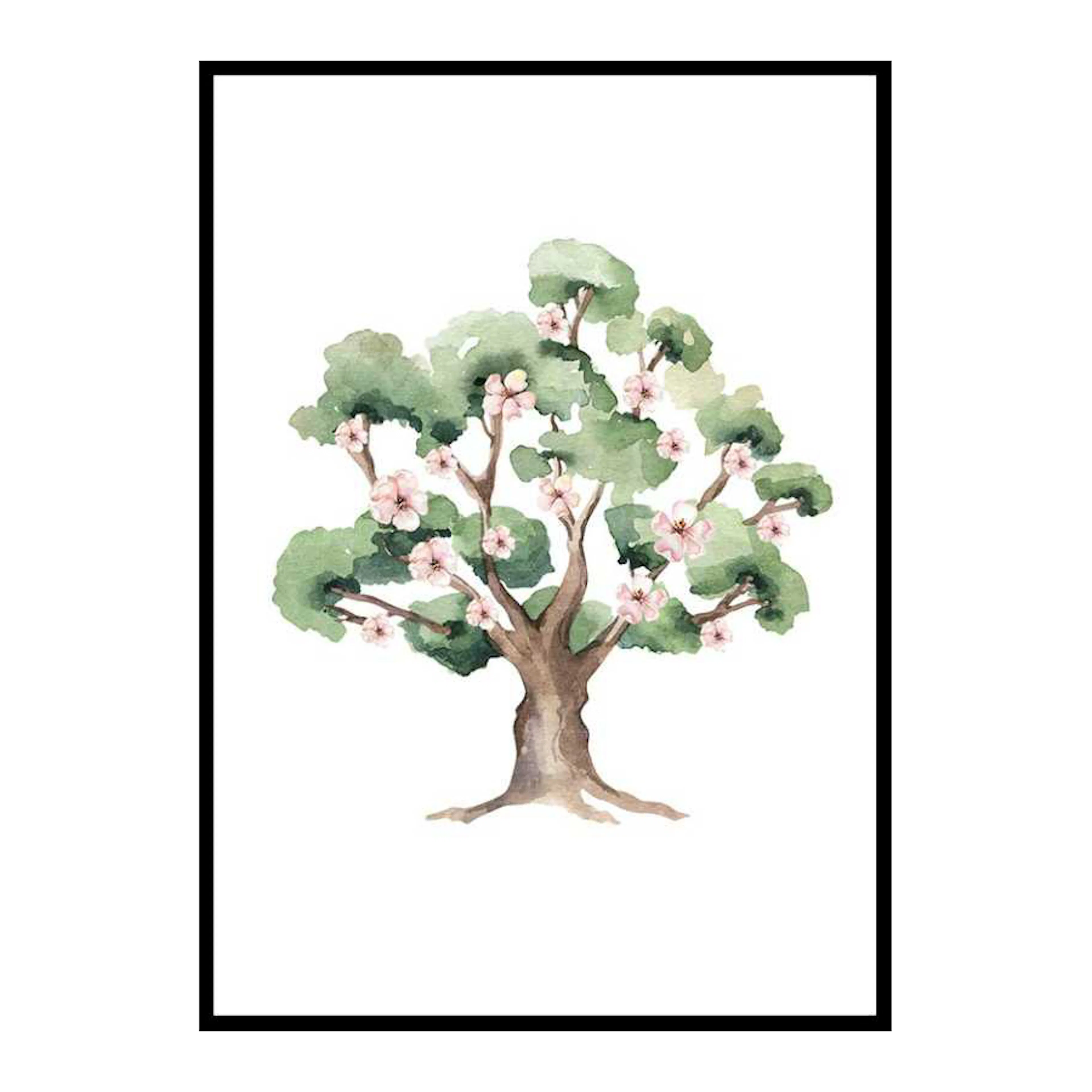 Painted Tree No1 50x70 cm