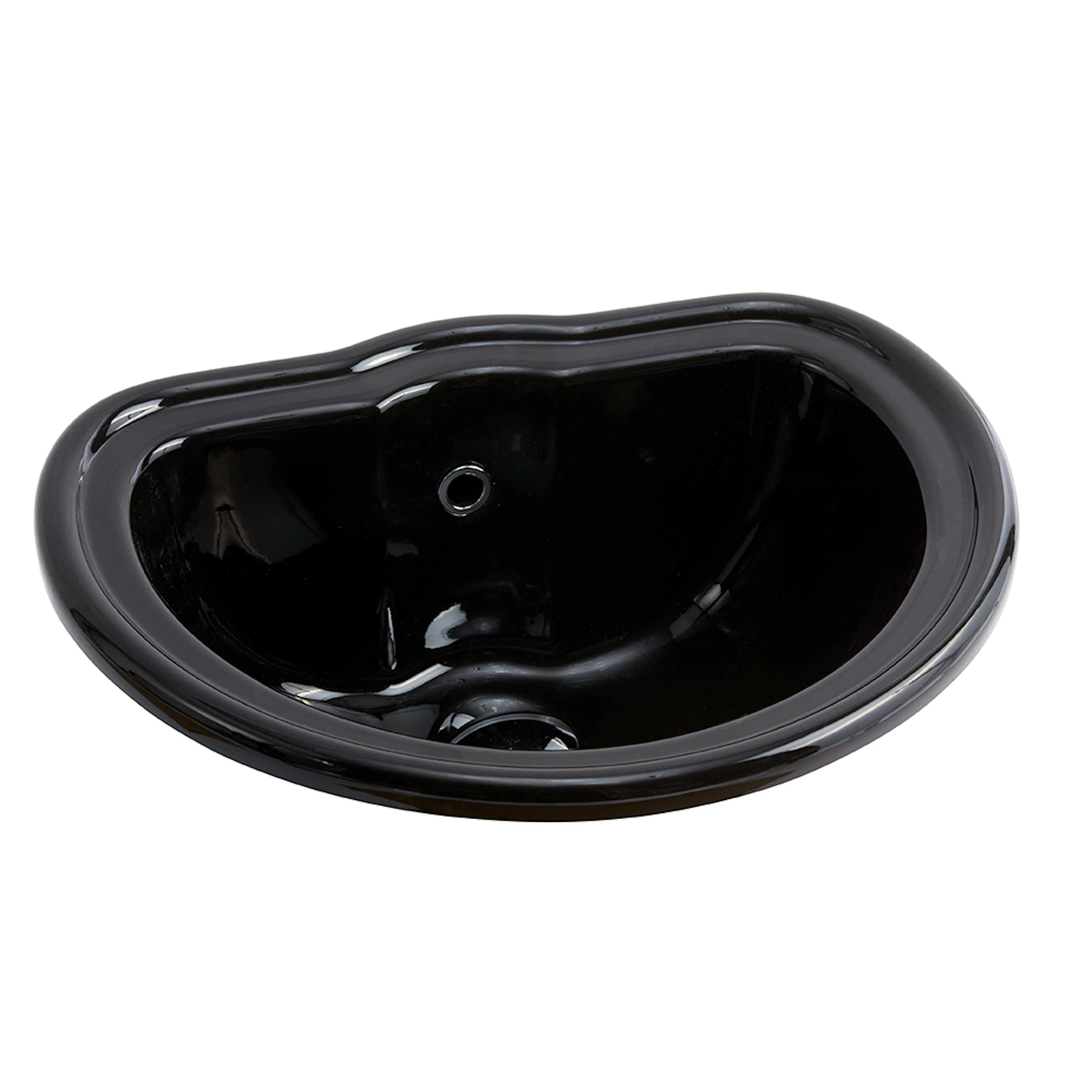 Tvättställ Lavabo Retro 50 Svart