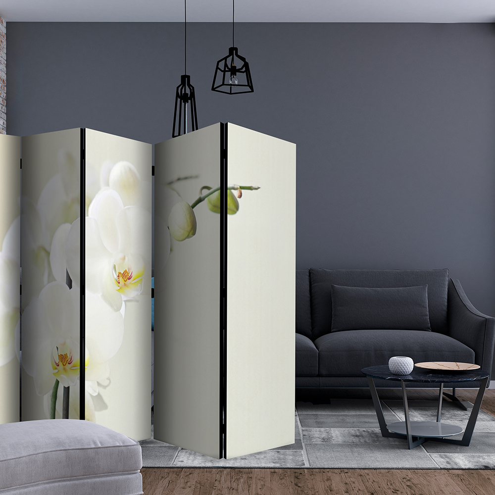 Rumsavdelare Skärmvägg Arkiio White Orchid II 225x172 cm