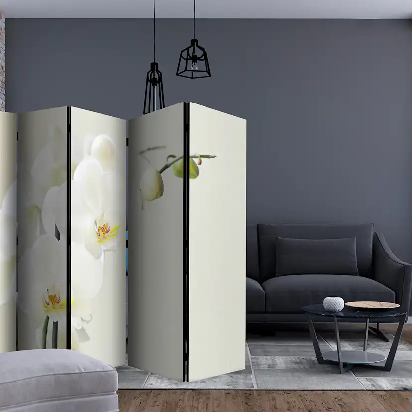 Rumsavdelare Skärmvägg Arkiio White Orchid II 225x172 cm