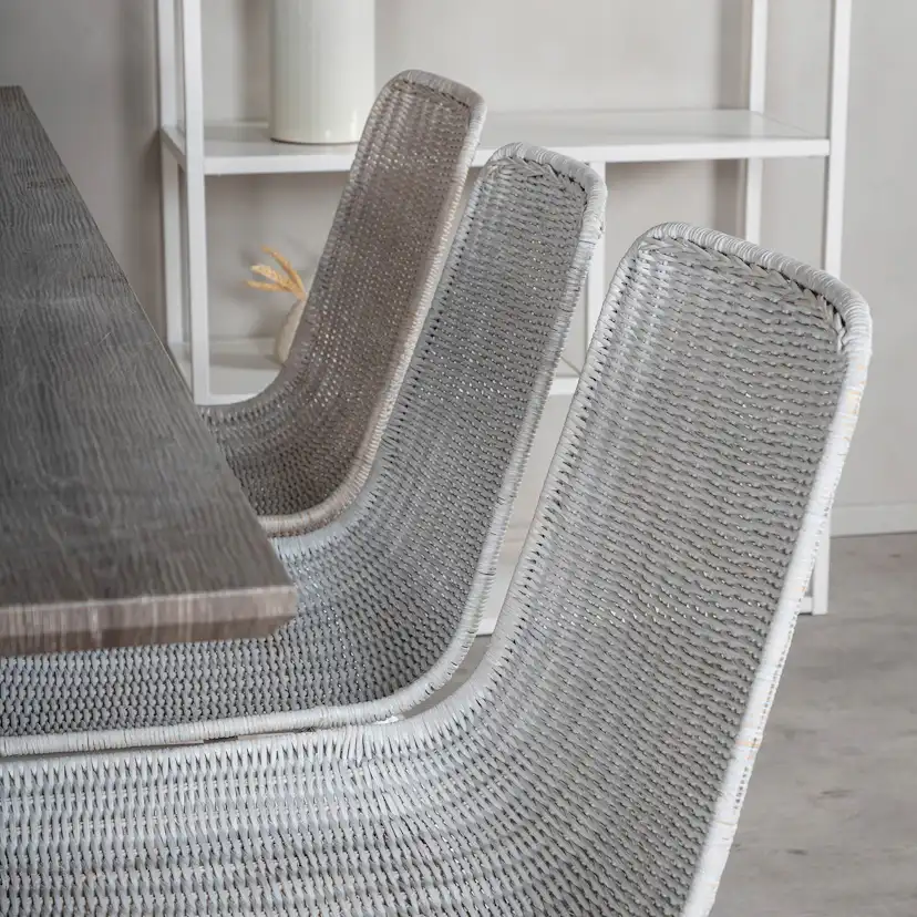Matgrupp Venture Home Madde med 6 Cornelia Stolar