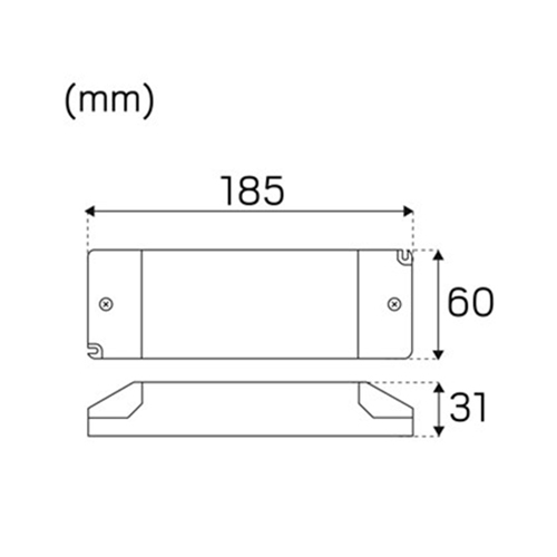 Dimtrafo Hide-a-lite SLD FDIM 24V LED